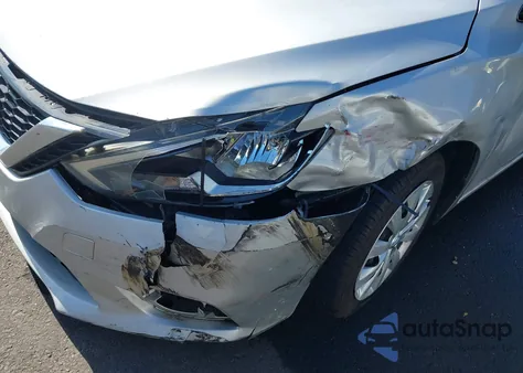 2019 Nissan Sentra S z USA, uszkodzony, nr VIN 3N1AB7AP6KY406802